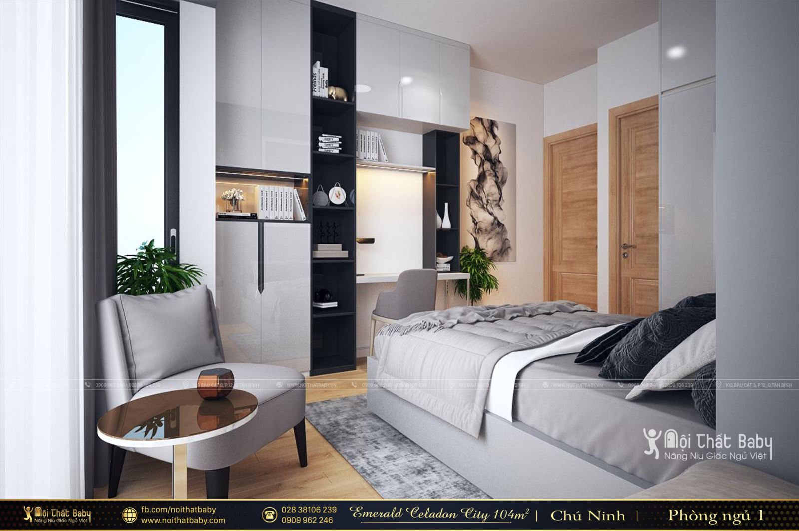 Tổng hợp các mẫu thiết kế nội thất Chung cư Emerald Celadon City